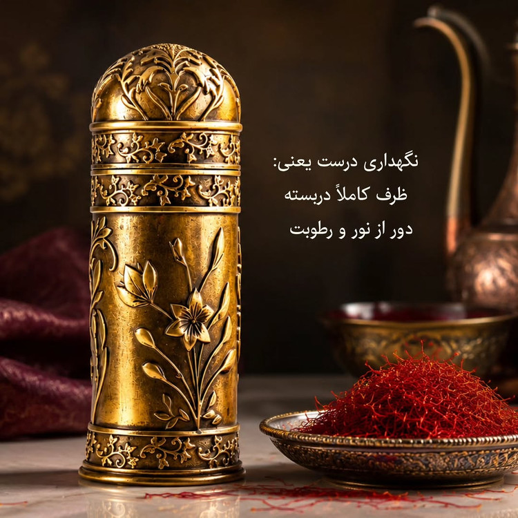 زعفران ساب برنزی