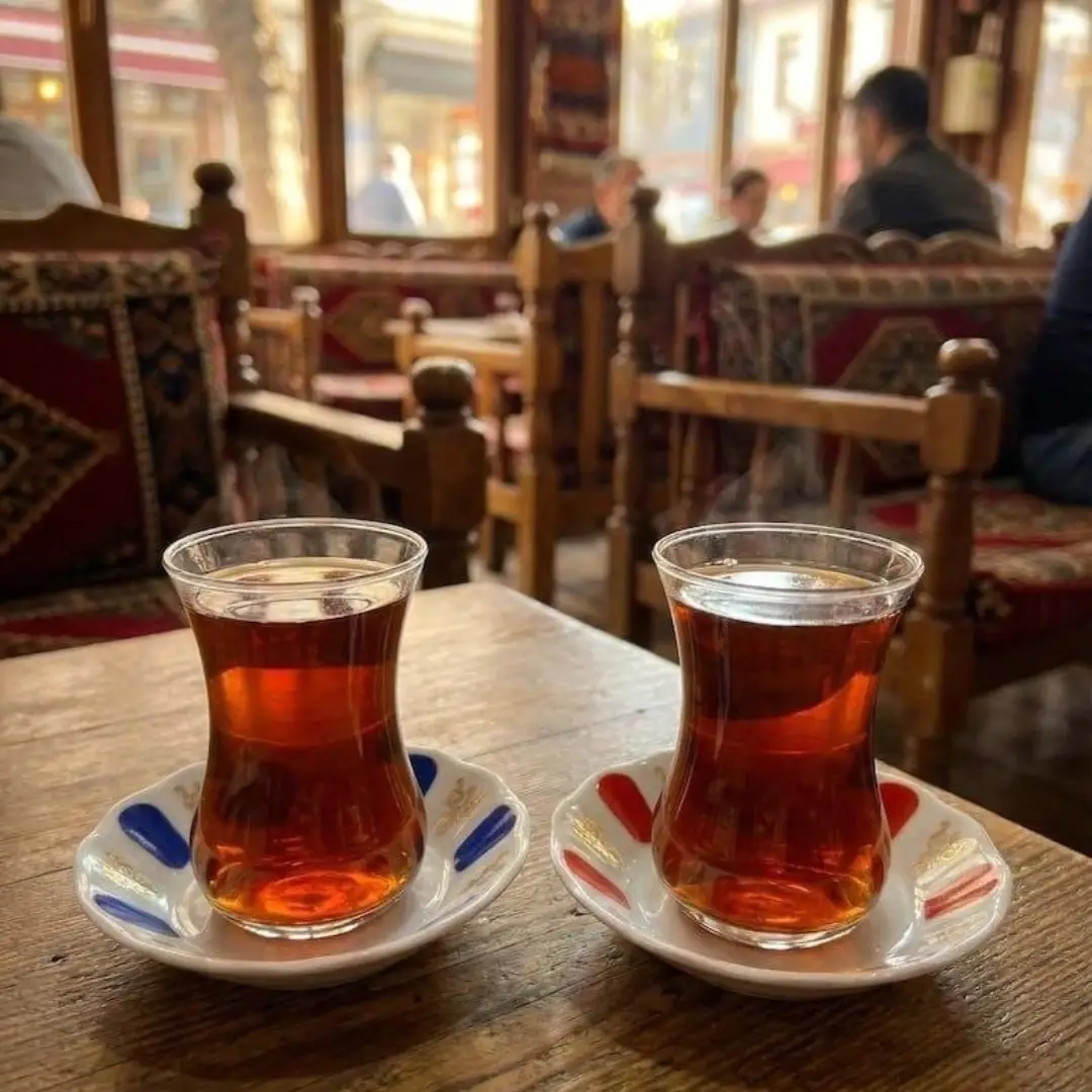 ست استکان و نعلبکی نوستالژی LAV ترکیه