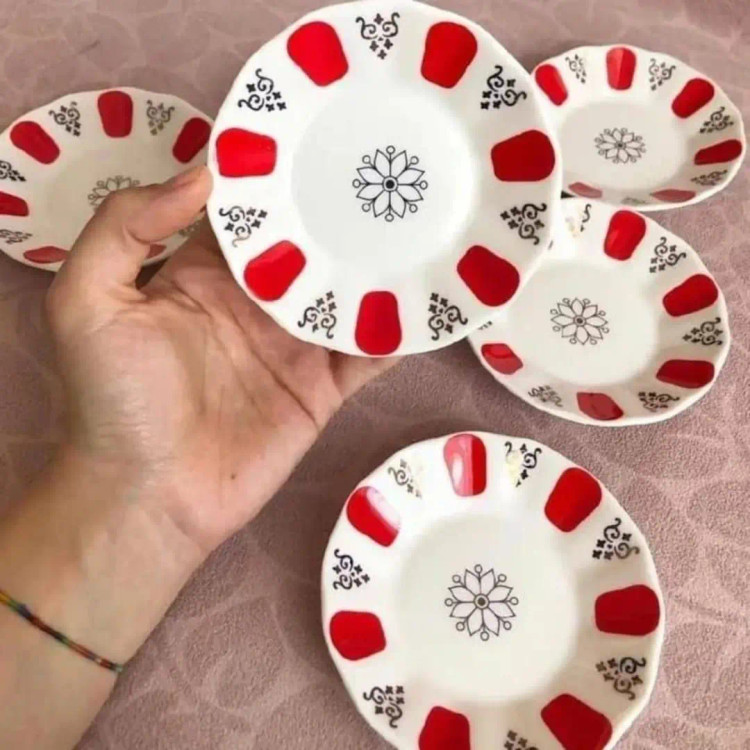 ست استکان و نعلبکی نوستالژی LAV ترکیه